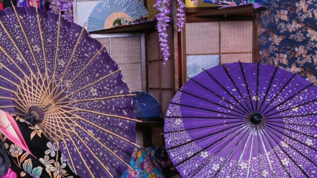 和傘の写真
