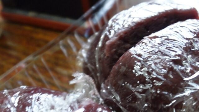 若妻の店のおはぎ