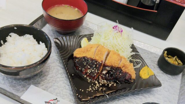 かつ弘の八丁味噌ロースかつ膳